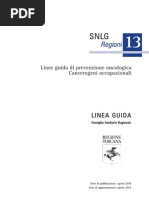 Linee Guida Toscana Cancerogeni