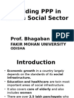 Building PPP in Indian Social Sector: Prof. Bhagaban Das