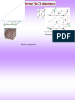 Different Nacl Structures: Reciprocal Lattice/Crystal of Nial