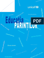 ghid UNICEF privind educaţia părinţilor