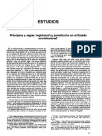 Bayón, Juan Carlos - Principios y Reglas - Legislación y Jurisdicción en El Estado Constitucional