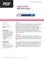 4400 Appliance Datasheet