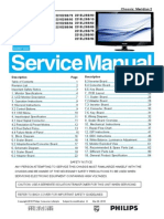 Philips 221e2sb 221el2sb Service Manual