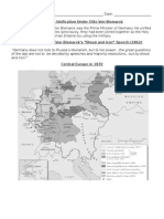 German Unification Homework