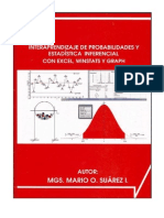 Interaprendizaje de Probabilidades y Estadística Inferencial Con Excel, Winstats y Graph