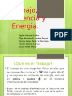 Energia Mecanica. Trabajo, Potencia, Energia Potencial y Cinetica