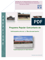 Programa Popular Comunitario de Infraestructura y Equipamiento Educativo de Oaxaca