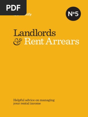 Landlords and Rent Arrears