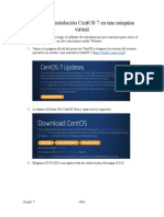 Manual de Intalación CentOS 7 en Una Máquina Virtual G7