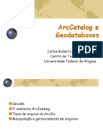 Aula 02 - ArcCatolog e Geodatabases