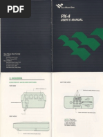 Sun Moon Star PX-4 Users Manual