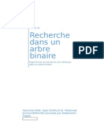 Recherche À L'aide Des Arbres Binaires