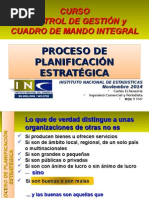 Clase 3 Planificacion Estrategica Curso Control Gestion y Cuadro Mando INE
