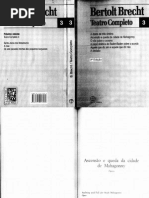 BRECHT, Bertolt - Ascensão e Queda Da Cidade de Mahagonny