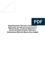 Especificac ESPECIFICACIONES SERVICIO RECOLECCION DE BASURA ZX 2015iones Servicio Recoleccion de Basura Zx 2015
