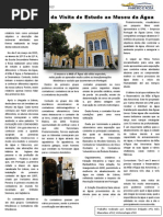 Trabalho Sobre o Museu Da Água Realizado Pelos Alunos Anderson Delgado Nº3; Inês Marcelino Nº12; Victoria Sajin Nº22