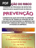 Controle de Risco - Segurança do Trabalho