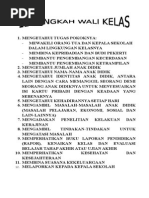 12 Tugas Wali Kelas