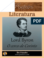 Lord Byron- O Cerco de Corinto