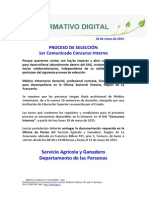 18 05 2015 1er Comunicados La Araucania