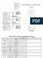 M P A R: Usic Erformance Ssessment Ubric