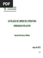 Catalogo Libros