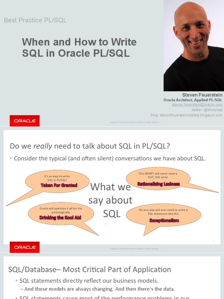 How When Writes QL in Pls QL | PDF | Pl/Sql | Sql