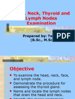 Unit-6-Head, Neck, Thyroid and Lymph Nodes Examination