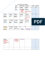 June Calendar kg1-1g