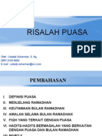 Risalah Puasa By. Ust. Suherman, S. Ag.