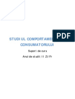 Studiul Comportamentului Consumatorului