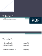 Tutorial 3 (Karies)