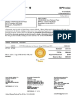 ICP Invoice for Pressure Piping Certification