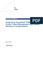 Integrating HCM 9.1 With Fusion Talent and Workforce Compensation