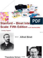 Stanford-Binet 5th Edition Intelligence Test Guide