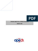 06-03-SIMCE-Informe de Prensa OPECH - Marzo 2006