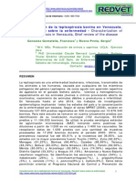 Caracterizacion de La Leptospirosis Bovina en Venezuela.