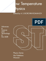 Low Temperature Physics