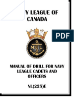 Manual of Drill For Navy League Cadets and Officers NL (225) E