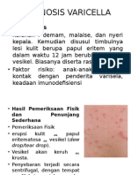 Diagnosis, TX, Komplikasi, Prognosis Varicella