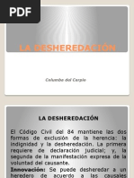 La Desheredación (Unsa)