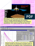 Powerful desktop software for the analysis of hanging cable systems