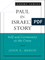 (American Academy of Religion) John L. Meech-Paul in Israel's Story - Self and Community at The Cross - An American Academy of Religion Book (2006) PDF
