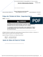 Teste e Ajustes C4.2 e C6.4 Motores para Máquinas Fabricadas Pela Caterpillar Folgas Das Válvulas Do Motor - Inspecione/Ajuste