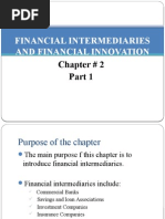 Financial Intermediaries and Financial Innovation: Chapter # 2