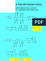 39 Relativisticka Transformacija Brzina