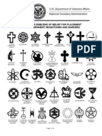 Available Emblems of Belief For Placement On Government Headstones and Markers