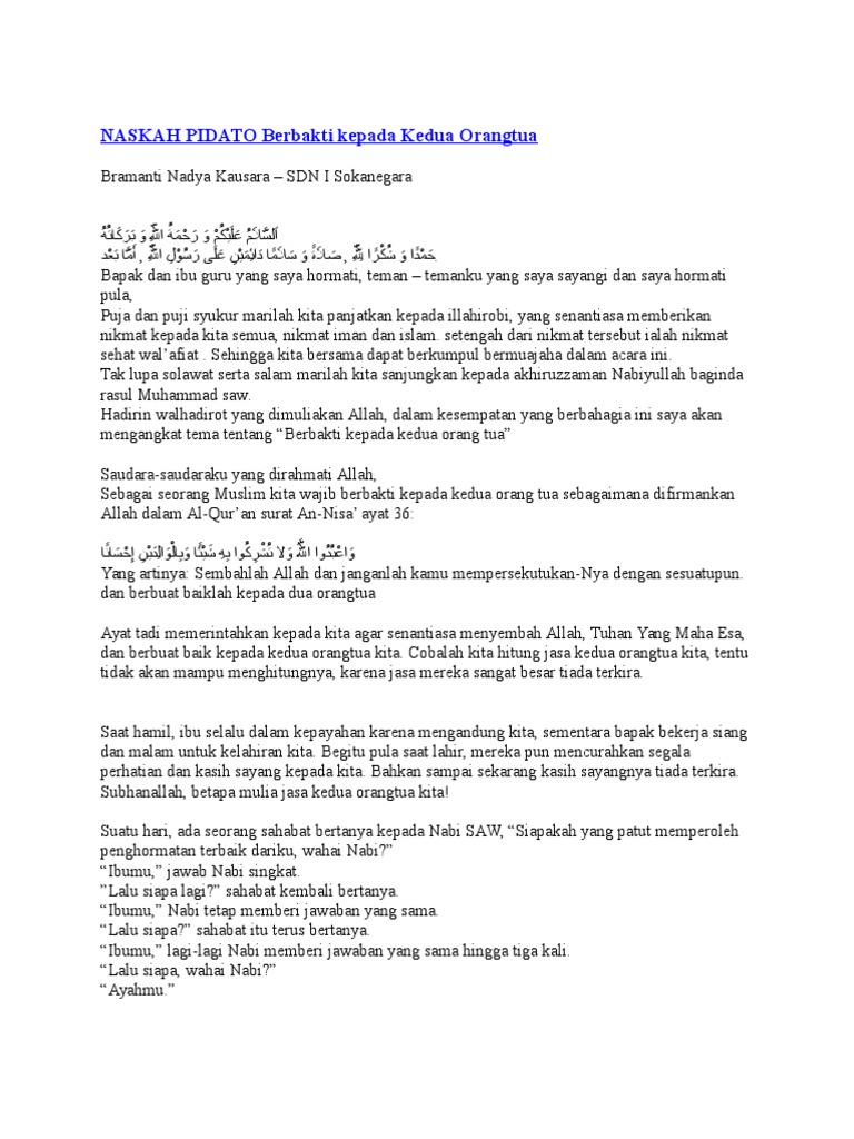Teks Pidato Tentang Adab Kepada Guru Kumpulan Referensi Teks Pidato