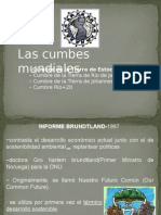 Cumbres Mundiales  de la Tierra