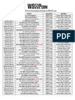2015 WSOP Live Streaming Schedule